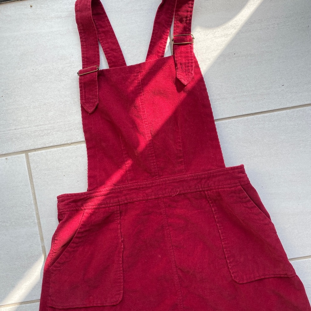 CORDUROY JUMPER DRESS